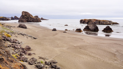 Fototapeta na wymiar Beautiful Oregon Coast - near Gold Beach, Oregon