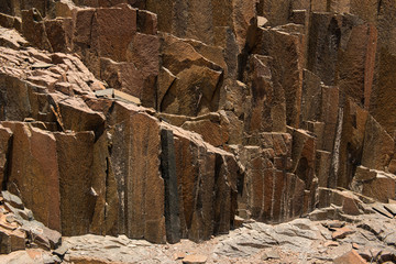 Organ Pipes mountain, Namibia