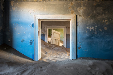 Kolmanskop ghost town, Luderitz Namibia
