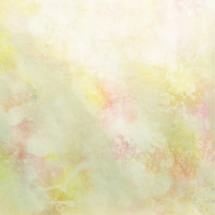 Light Green & Yellow Splash Paint Pattern