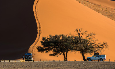 Dunes at Sossusvlei, Namibia © forcdan