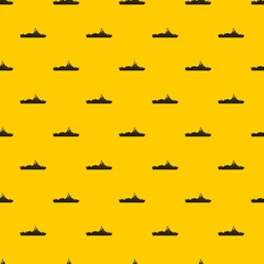 Warship pattern seamless vector repeat geometric yellow for any design