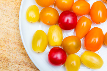 Fototapeta na wymiar selection of tomatoes