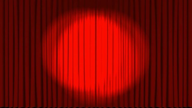 Spotlights in a stage