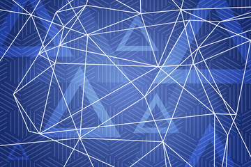 Obraz premium abstract, blue, wave, design, wallpaper, line, lines, illustration, pattern, waves, texture, light, digital, curve, art, graphic, white, motion, color, gradient, artistic, water, technology, backdrop