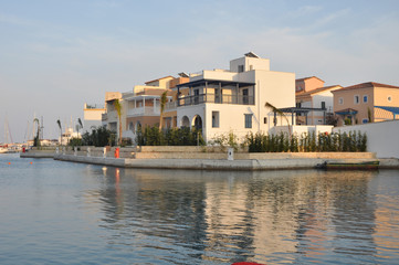 Obraz premium The beautiful Limassol Marina in Cyprus