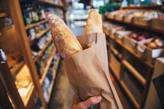 Buying Bread at the Market