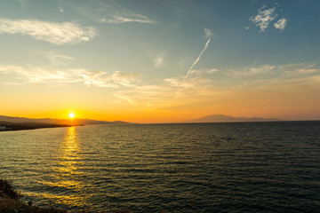 Obraz premium Sea sunset