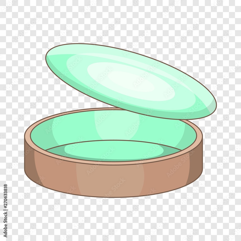 Poster empty tin can icon. cartoon illustration of empty tin can vector icon for web