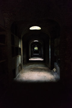 Dark Corridor in Catacombs