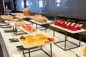  variety dessert in buffet for party