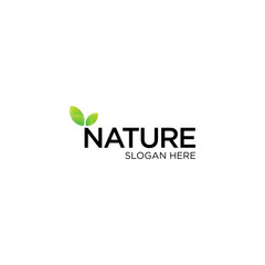 Fototapeta premium Creative Nature Logo Design Vector