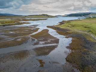 Isle of Skye Schottland aus der Luft