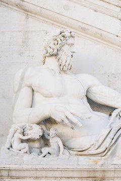 Ancient sculpture in Rome