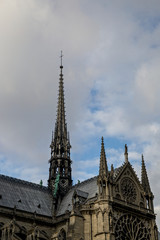 Fototapeta na wymiar Notre Dame details