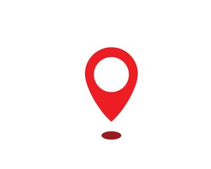 Location point Logo vector illustration