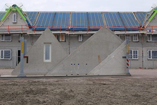 Construction of new houses