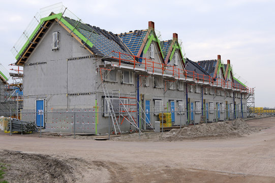 Construction of new houses