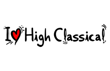 High Classical music style