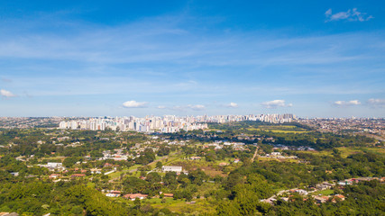 A view of Clean Water city (Águas Claras) in Brasilia, Brazil.