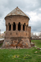 Fototapeta na wymiar Ahlat Van , Turkey Emir Bayındır Tomb