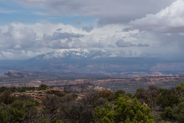 Fototapeta premium Utah's La Sal Mountains