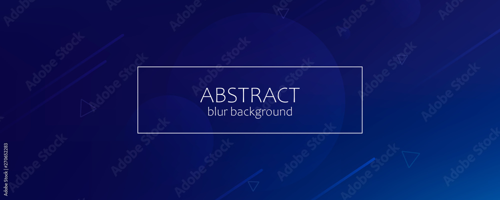 Poster abstract banner with gradient shapes