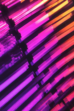 Vibrant colorful light leak