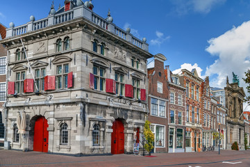 Street in Haarlem, Netherlands