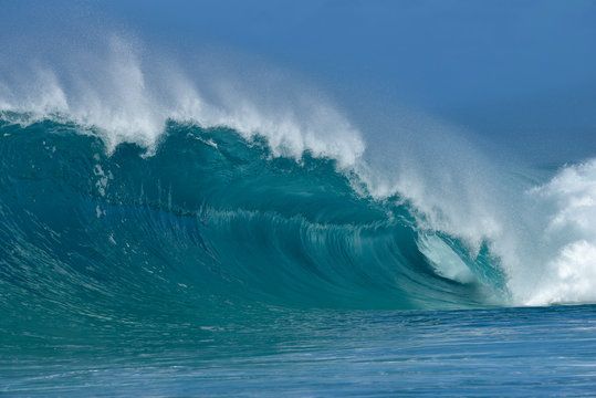 USA, Hawaii, Oahu, wave