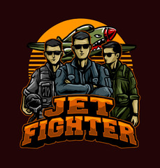 jet fighter pilots