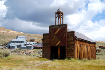 historic Bodie State Park near Mono Lake