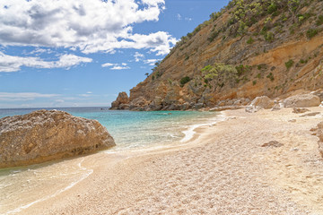 Fototapeta na wymiar Cala Mariolu beach - Italy - Sardinia