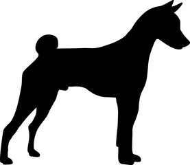 Basenji silhouette