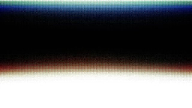 Analog Abstract Tempo Driven Scrolling Bars Loop with Pixel Screen