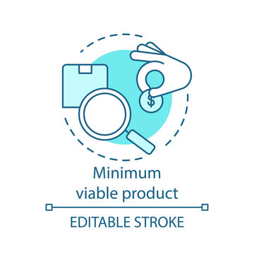 Minimum Viable Product Concept Icon