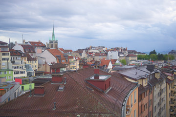 view of the city