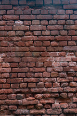 Red brick wall