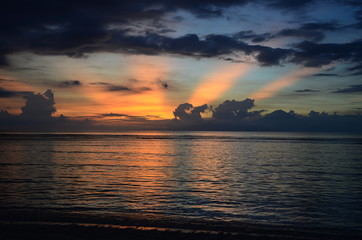 Sunset  - Gili Islands - Indonesia