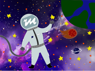 astronauta © Guilherme