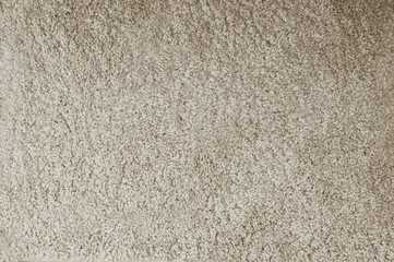 Textured background of soft fluffy white threads