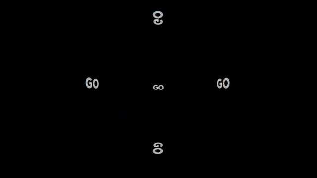 Ready Set Go Type Loop in 3D Room