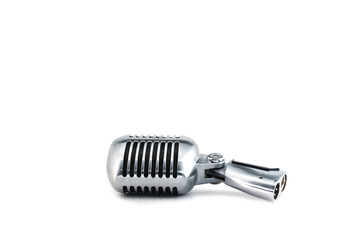 Microphone Vintage Style Isolated
