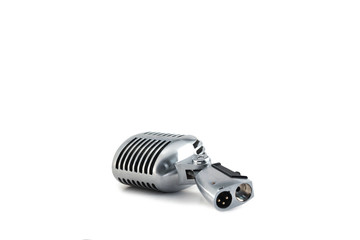 Microphone Vintage Style Isolated