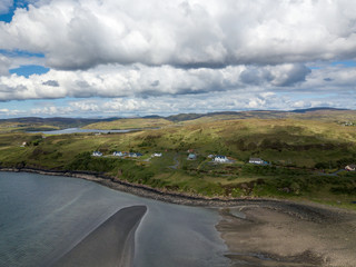 Luftbilder von Isle of Skye Schottland 