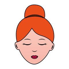 woman face character