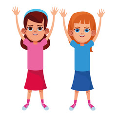 young kids avatar carton character