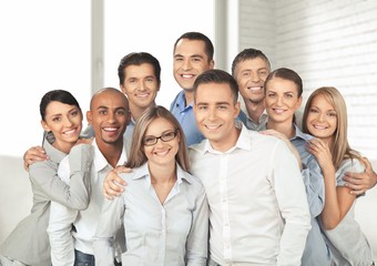 Portrait of Smiling Business People