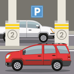 Car parking zone