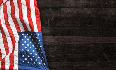 Obraz premium American flag background for edit your design.